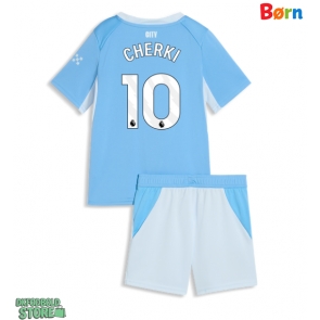 Manchester City Rayan Cherki #10 Replika Babytøj Hjemmebanesæt Børn 2026-27 Kortærmet (+ Korte bukser)